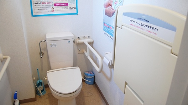 ぼうしや調剤薬局　鹿沢店のお手洗い