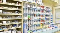 ぼうしや調剤薬局　船場店の薬棚