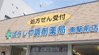 ぼうしや調剤薬局　東駅前店の看板