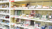 ぼうしや調剤薬局　東駅前店の薬棚