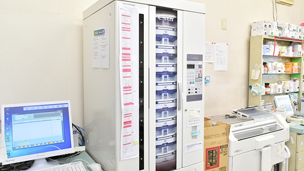 ぼうしや調剤薬局　南店の調剤器具