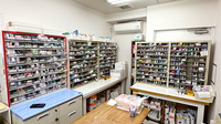 ヤクエイ中山手薬局の調剤室