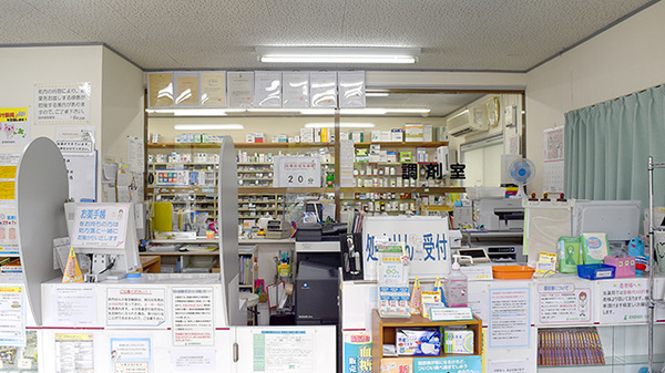 阪神調剤薬局　名谷店の受付/カウンター