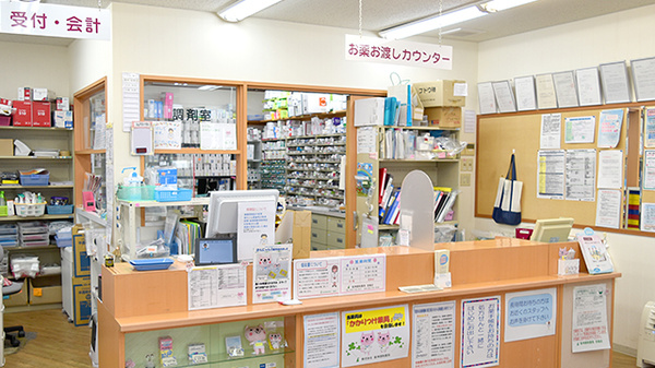 阪神調剤薬局　昆陽店の受付/カウンター