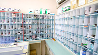 新世調剤薬局 一宮店の薬棚