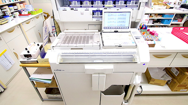 新世薬局　夢舞台店の調剤器具