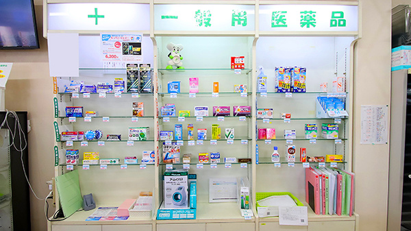 新世薬局 志筑連上店の一般医薬品