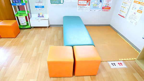 新世薬局 新島店のキッズ用設備