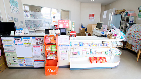 新世薬局　田井店の受付/カウンター