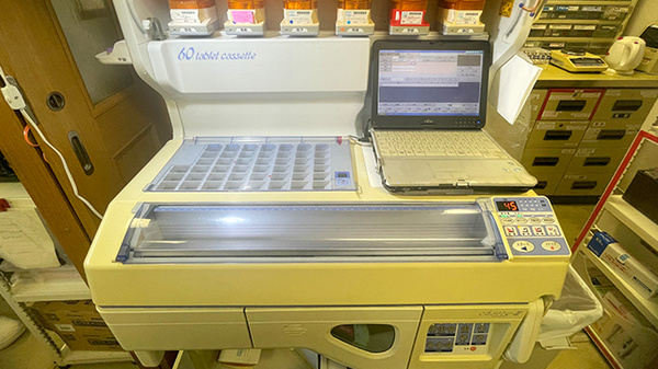 生田川薬局の調剤器具