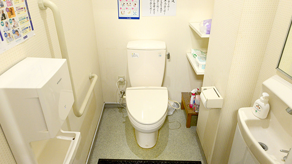 クオール薬局飾磨店のお手洗い