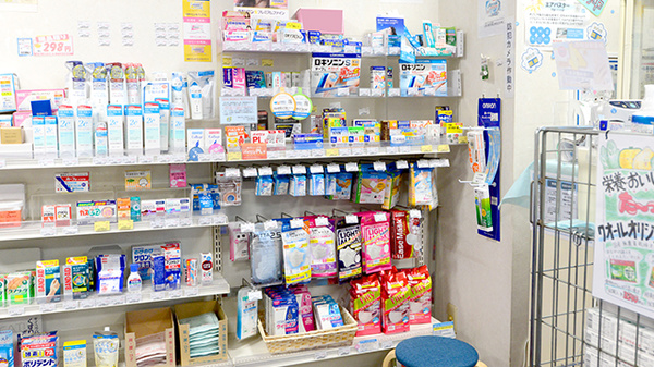 クオール薬局飾磨店の一般医薬品