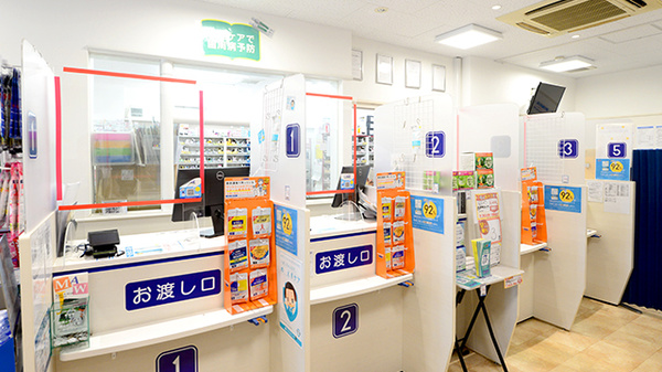 クオール薬局杭瀬本店の受付/カウンター