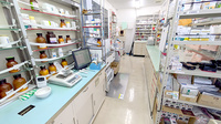 アイン薬局新ひだか店の調剤室