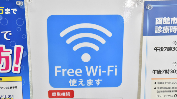 ウェルネス薬局湯の川店のWi-Fiサービス