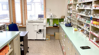 グリーン調剤薬局西インター店の調剤室