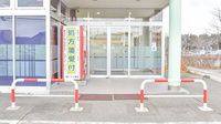 サン薬局の入口