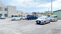 川沿調剤薬局の駐車場