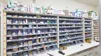ノルデン薬局新琴似店の薬棚