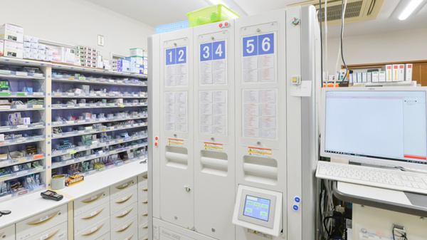 ノルデン薬局新琴似店の調剤器具