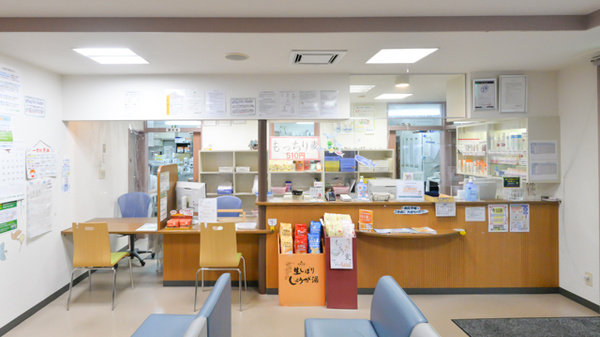 ノルデン薬局北千歳店の受付/カウンター