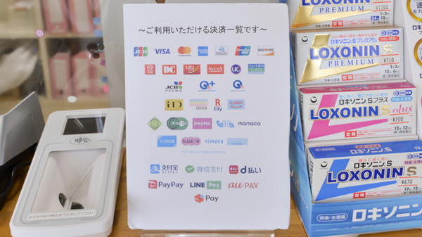 ノルデン薬局苫小牧店のクレカ/電子マネー/スマホ決済対応