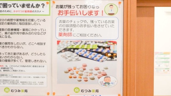 むつみ薬局の残薬回収サービス