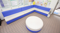 釧路調剤薬局末広店の待合スペース