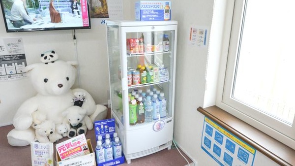 しろくま薬局白糠店の飲食物