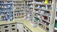 三信調剤薬局大谷地店の薬棚
