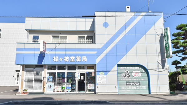 松ケ枝堂薬局本店の外観