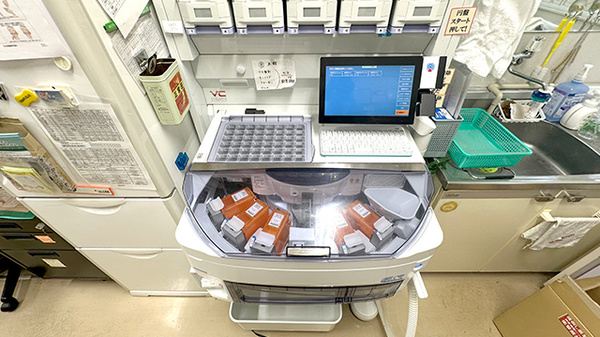 星置調剤薬局の調剤器具