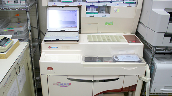 西野調剤薬局の調剤器具