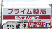 プライム薬局田辺店の看板