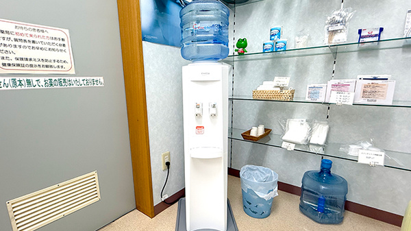 貴船薬局天満店のフリーサービス