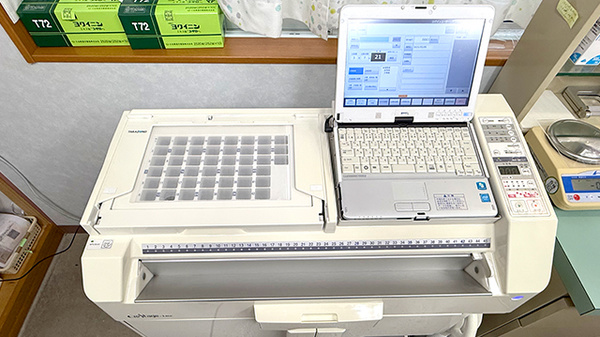 貴船薬局天満店の調剤器具
