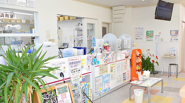 阪神調剤薬局　和歌山御坊店の受付/カウンター