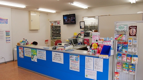 サン薬局　紀寺店の受付/カウンター
