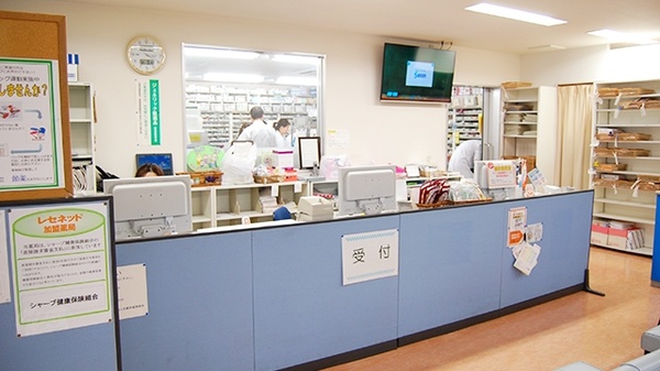 サン薬局　木津店の受付/カウンター