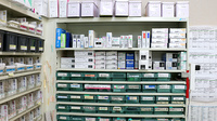 ニック調剤薬局　筑紫野店の薬棚
