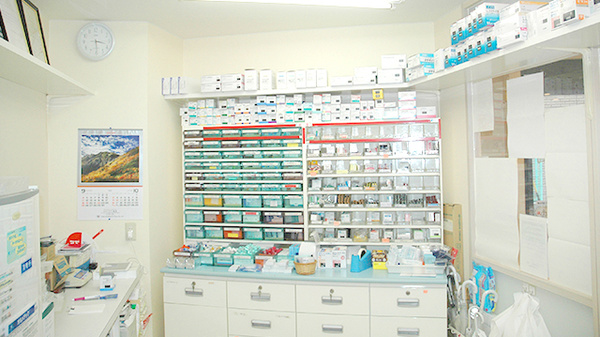 ニック調剤薬局　下関店の調剤室