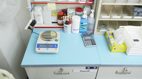 きんせい薬局の調剤器具