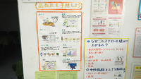 きんせい薬局の掲示物