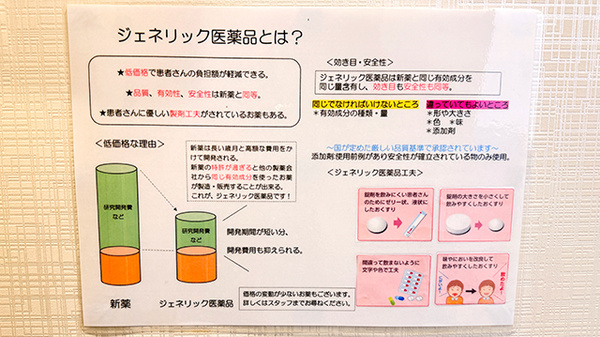ジェネリック対応