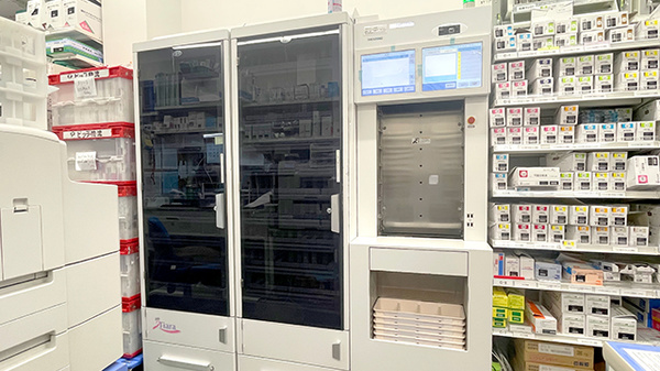 ゴダイ薬局 岩滝店の調剤器具