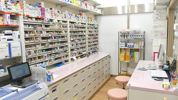 かりん薬局の調剤室