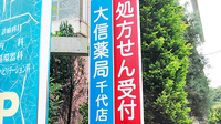 大信薬局　千代店の看板